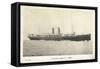 P and O.S.N. Co's S.S. India, Steamer-null-Framed Stretched Canvas