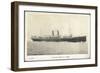 P and O.S.N. Co's S.S. India, Steamer-null-Framed Giclee Print