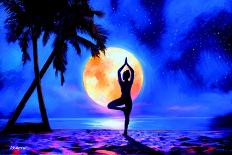 Yoga Dancer-P.D. Moreno-Stretched Canvas