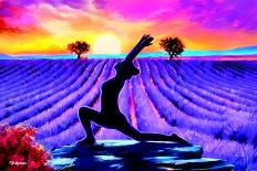 Yoga Dancer-P.D. Moreno-Framed Stretched Canvas