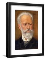 P I Tchaikovsky-null-Framed Photographic Print