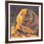 P is for Prairie Dog-Rita Kirkman-Framed Art Print