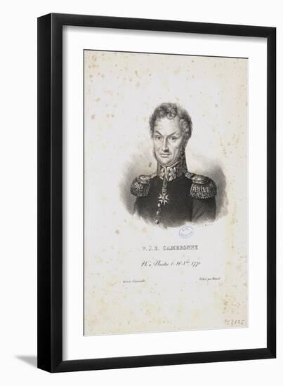 P.J.E. Cambronne, C.1820-Ducarme-Framed Giclee Print