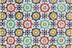 Oriental Mosaic In Casablanca-p.lange-Art Print