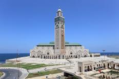 Great Mosque in Casablanca, Morocco-p.lange-Photographic Print