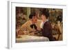 P? Lathuille-Edouard Manet-Framed Art Print