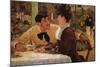 P? Lathuille-Edouard Manet-Mounted Art Print