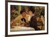 P? Lathuille-Edouard Manet-Framed Art Print