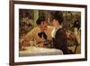 P? Lathuille-Edouard Manet-Framed Art Print