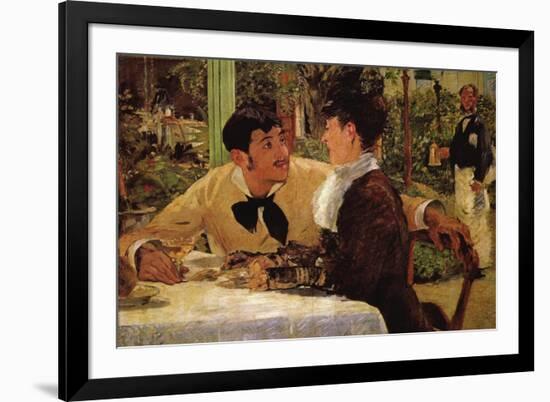 P? Lathuille-Edouard Manet-Framed Art Print