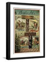 P Lorillard Tobacco-null-Framed Giclee Print