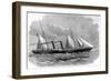 P&O Liner SS 'Delta', November 1859-null-Framed Art Print