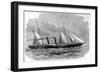 P&O Liner SS 'Delta', November 1859-null-Framed Art Print