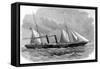 P&O Liner SS 'Delta', November 1859-null-Framed Stretched Canvas