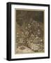 P.Pan, Fairy Banquet-Arthur Rackham-Framed Art Print