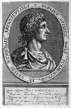 Publius Ovidius Naso Known as Ovid Roman Poet-P. Philips-Stretched Canvas