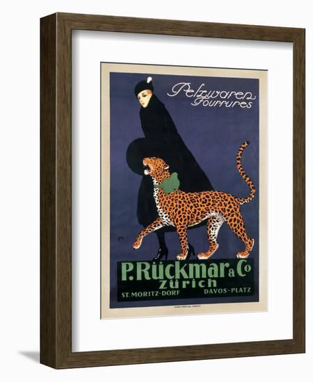 P. Rckmar and C., 1910-Ernest Montaut-Framed Art Print