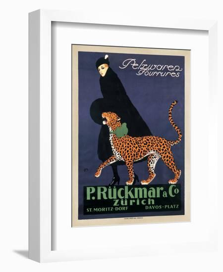 P. Rckmar and C., 1910-Ernest Montaut-Framed Art Print