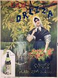 Poster Advertising 'Eau D'Orezza', Natural Mineral Water-P. Ribera-Framed Giclee Print