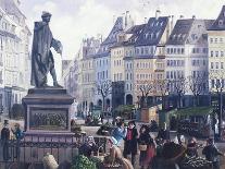 Gutemberg Square in Strasbourg-P. Sellier-Giclee Print