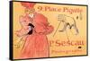 P. Sescau: Photographe-Henri de Toulouse-Lautrec-Framed Stretched Canvas