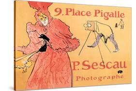 P. Sescau: Photographe-Henri de Toulouse-Lautrec-Stretched Canvas