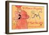 P. Sescau: Photographe-Henri de Toulouse-Lautrec-Framed Art Print