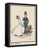 'P the Perky', 1903-John Hassall-Framed Stretched Canvas