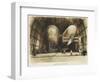 P2 and P3 Airship in a Hangar, Italian Propaganda Postcard, Italo-Turkish War-null-Framed Giclee Print