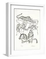 PA - Le tigre des Ming 02-Charles Lapicque-Framed Limited Edition