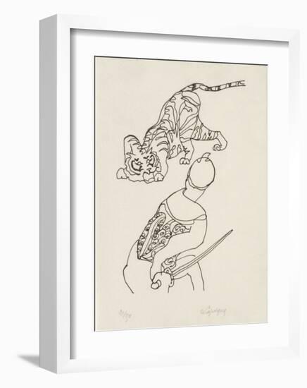 PA - Le tigre des Ming 09-Charles Lapicque-Framed Limited Edition