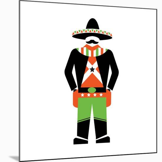 Pab from Cancun-Tosh-Mounted Art Print