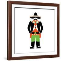 Pab from Cancun-Tosh-Framed Art Print