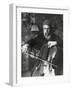 Pablo Casals, the Great Cello Player in His Home in Barcelona-null-Framed Premium Photographic Print
