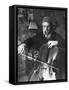 Pablo Casals, the Great Cello Player in His Home in Barcelona-null-Framed Stretched Canvas