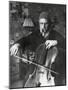 Pablo Casals, the Great Cello Player in His Home in Barcelona-null-Mounted Photo