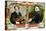 Pablo De Sarasate and Franz Liszt, C1900-null-Stretched Canvas