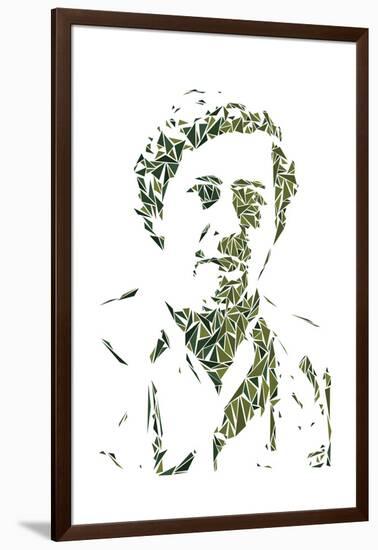 Pablo Escobar-Cristian Mielu-Framed Art Print