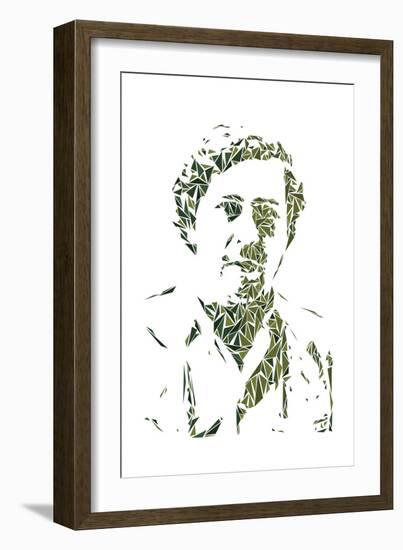 Pablo Escobar-Cristian Mielu-Framed Art Print