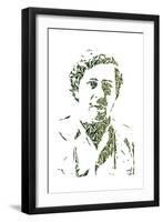 Pablo Escobar-Cristian Mielu-Framed Art Print