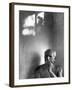 Pablo Picasso, Bare Chested and Smoking Cigarette-Gjon Mili-Framed Premium Photographic Print