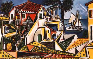 Mediterranean Landscape by Pablo Picasso
