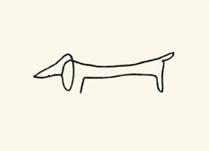 The Dog by Pablo Picasso