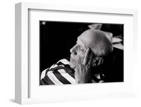 Pablo Picasso, Villa Californie, France-Rene Burri-Framed Art Print