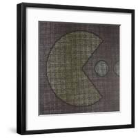 Pac-Adam Green-Framed Giclee Print