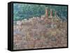 Pacentro, Abruzzi, Italy-Rosemary Lowndes-Framed Stretched Canvas