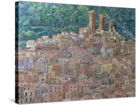 Pacentro, Abruzzi, Italy-Rosemary Lowndes-Stretched Canvas