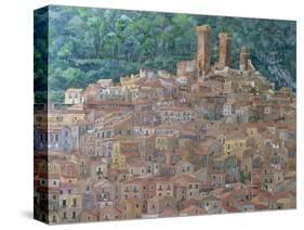Pacentro, Abruzzi, Italy-Rosemary Lowndes-Stretched Canvas