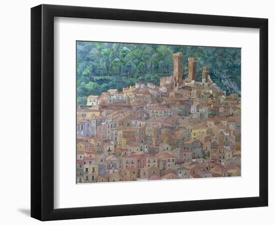 Pacentro, Abruzzi, Italy-Rosemary Lowndes-Framed Giclee Print