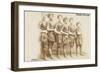 Pacha Troupe (Troupe Hadji Mohamed). [Une flèche désigne Pacha]-null-Framed Giclee Print